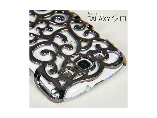 Калъфи Калъф Wikky Lace за Galaxy S3 тъмносив