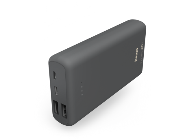 Външни батерии Hama "Supreme 20HD" Power Pack, 20000 mAh