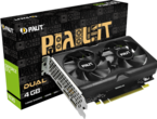 Видео карти Palit GeForce GTX 1630 Dual 4GB