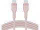 Кабели и Адаптери Belkin BOOST CHARGE Silicone cable USB-C to USB-C 2.0 - 2M - Pink