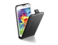Калъфи Cellular Line Flap Essential за Samsung Galaxy S5 черен