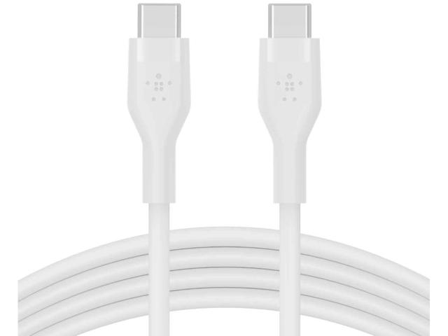 Кабели и Адаптери Belkin BOOST CHARGE Silicone cable USB-C to USB-C 2.0 - 2M - White