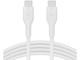 Кабели и Адаптери Belkin BOOST CHARGE Silicone cable USB-C to USB-C 2.0 - 2M - White