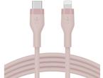 Кабели и Адаптери Belkin BOOST CHARGE Silicone cable USB-C to Lightning - 2M - Pink