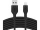 Кабели и Адаптери Belkin BOOST CHARGE Silicone cable USB-A to Lightning - 2M - Black