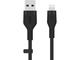 Кабели и Адаптери Belkin BOOST CHARGE Silicone cable USB-A to Lightning - 2M - Black