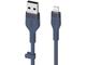 Кабели и Адаптери Belkin BOOST CHARGE Silicone cable USB-A to Lightning - 2M - Blue
