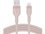 Кабели и Адаптери Belkin BOOST CHARGE Silicone cable USB-A to Lightning - 2M - Pink