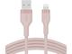 Кабели и Адаптери Belkin BOOST CHARGE Silicone cable USB-A to Lightning - 2M - Pink