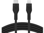 Кабели и Адаптери Belkin BOOST CHARGE Silicone cable USB-C to Lightning - 2M - Black