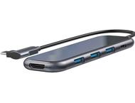 USB Хъб Baseus Type-C 5 в 1