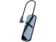 USB Хъб Baseus Mirror Series Type-C, тъмносив