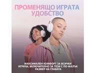 Слушалки Logitech G735 White Mist