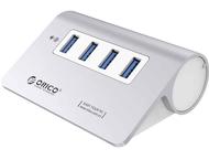 USB Хъб Orico M3H4-V1-SV-BP, сребрист