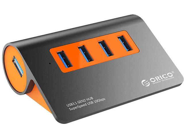 USB Хъб Orico M3H4-G2-EU-OG