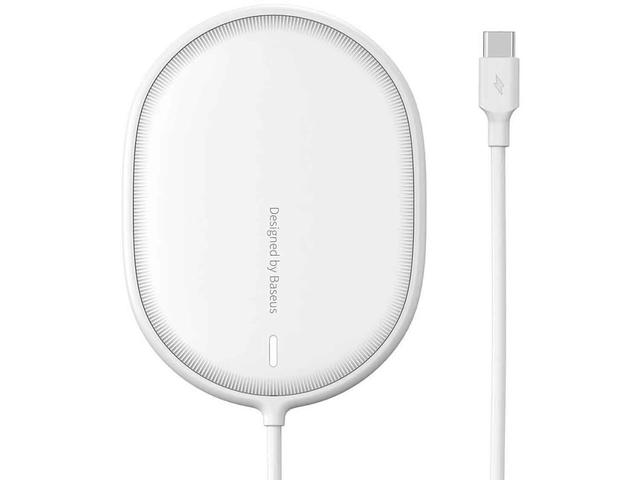 Зарядни устройства Baseus Ultra-Light MagSafe 15W, бяло