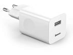 Зарядни устройства Baseus Quick charge 3.0 USB, 24W, бяло
