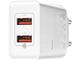 Зарядни устройства Baseus Speed mini USB двоен порт, 18W, бяло