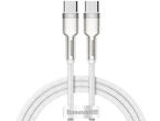 Кабели и Адаптери Baseus Cafule Series Type-C към Type-C, 100W, 1м, бял