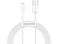 Кабели и Адаптери Baseus Superior USB-А към Lightning, 1м, бял