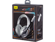 Слушалки Baseus Gamo Virtual 3D full immersive, сиви