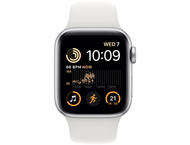Смарт часовници Apple Watch SE GPS 40mm Silver Aluminium Case with White Sport Band - Regular 