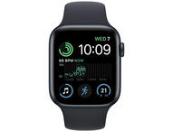 Смарт часовници Apple Watch SE GPS + Cellular 44mm Midnight Aluminium Case with Midnight Sport Band - Regular