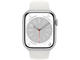 Смарт часовници Apple Watch Series 8 GPS 45mm Silver Aluminium Case with White Sport Band - Regular