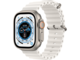 Смарт часовници Apple Watch Ultra Cellular 49mm Titanium Case with White Ocean Band