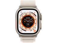 Смарт часовници Apple Watch Ultra Cellular 49mm Titanium Case with Starlight Alpine Loop - Small