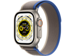 Смарт часовници Apple Watch Ultra Cellular 49mm Titanium Case with Blue/Gray Trail Loop -M/L