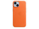 Калъфи Apple iPhone 14 Leather Case with MagSafe - Orange