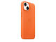 Калъфи Apple iPhone 14 Leather Case with MagSafe - Orange