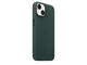 Калъфи Apple iPhone 14 Leather Case with MagSafe - Forest Green