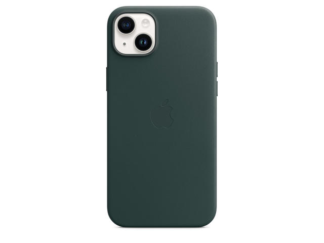 Калъфи Apple iPhone 14 Plus Leather Case with MagSafe - Forest Green