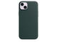 Калъфи Apple iPhone 14 Plus Leather Case with MagSafe - Forest Green