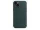 Калъфи Apple iPhone 14 Plus Leather Case with MagSafe - Forest Green