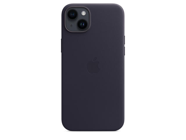 Калъфи Apple iPhone 14 Plus Leather Case with MagSafe - Ink