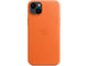 Калъфи Apple iPhone 14 Plus Leather Case with MagSafe - Orange