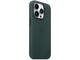 Калъфи Apple iPhone 14 Pro Leather Case with MagSafe - Forest Green