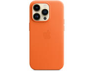 Калъфи Apple iPhone 14 Pro Leather Case with MagSafe - Orange