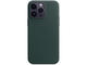 Калъфи Apple iPhone 14 Pro Max Leather Case with MagSafe - Forest Green