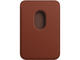 Калъфи Apple iPhone Leather Wallet with MagSafe - Umber