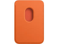 Калъфи Apple iPhone Leather Wallet with MagSafe - Orange