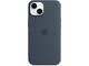 Калъфи Apple iPhone 14 Silicone Case with MagSafe - Storm Blue