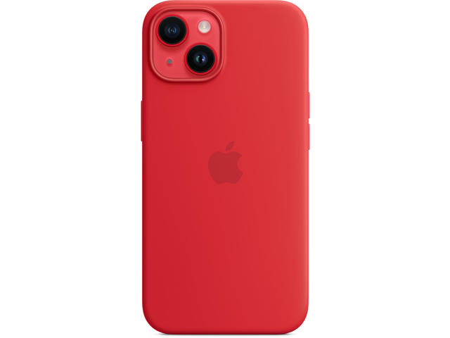Калъфи Apple iPhone 14 Silicone Case with MagSafe - (PRODUCT)RED