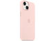 Калъфи Apple iPhone 14 Silicone Case with MagSafe - Chalk Pink