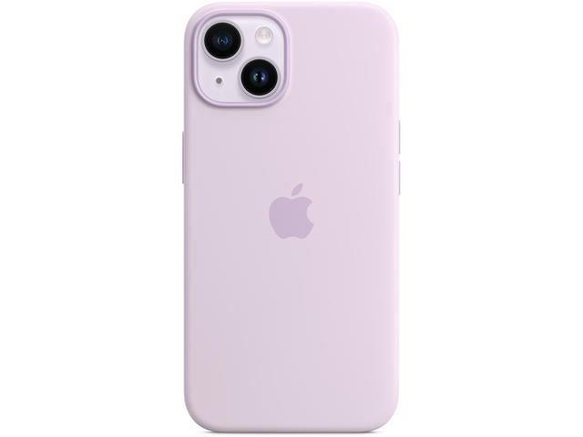 Калъфи Apple iPhone 14 Silicone Case with MagSafe - Lilac