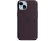 Калъфи Apple iPhone 14 Silicone Case with MagSafe - Elderberry