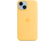 Калъфи Apple iPhone 14 Silicone Case with MagSafe - Sunglow